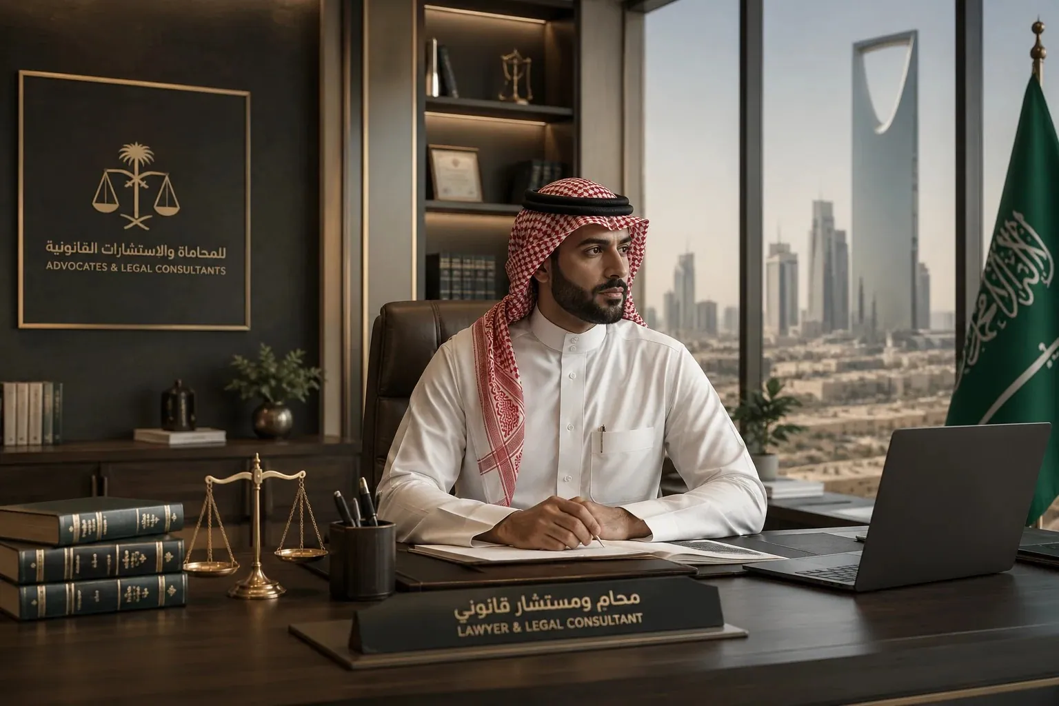 مستشار قانوني سعودي